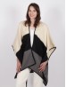 Triple Tone Cape W/Waistband